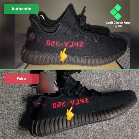 adidas yeezy v2 bred real vs fake|bottom of real Yeezys.